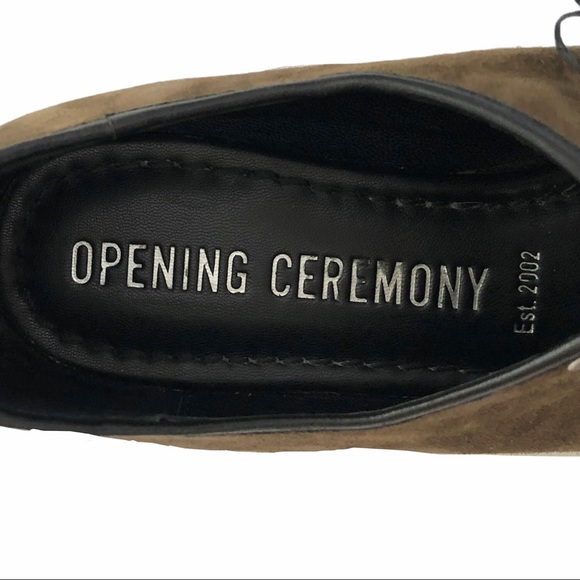 Opening Ceremony Juniper Suede Laced Sandals - Picture 11 of 12